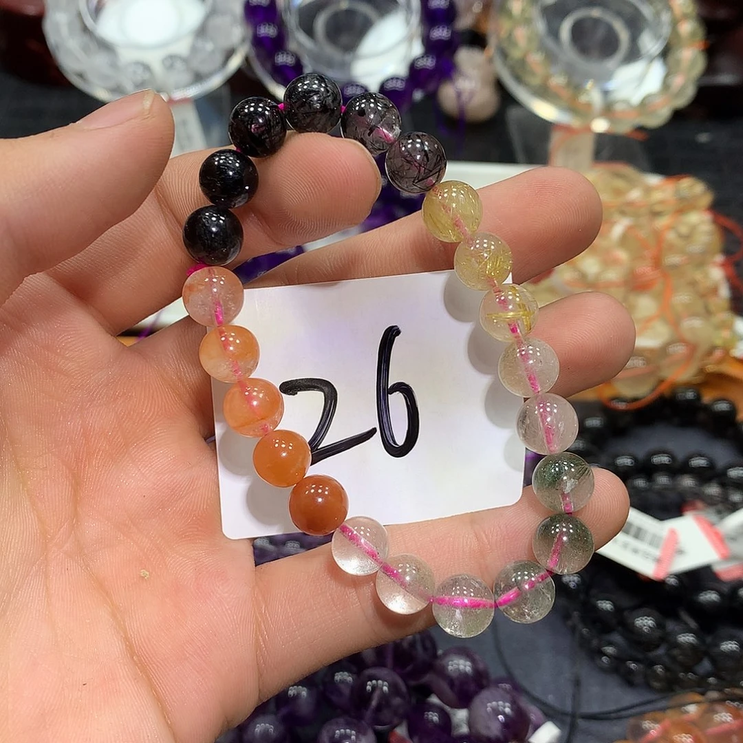 水晶手链未镶嵌天然