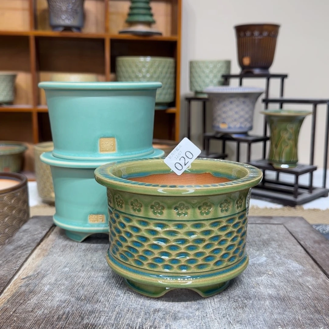 手工花盆 020 内口口径 10  cm 外高 9  cm