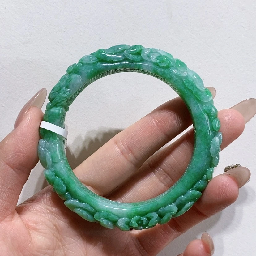 【闪购商品】未镶嵌手镯翡翠55-57
