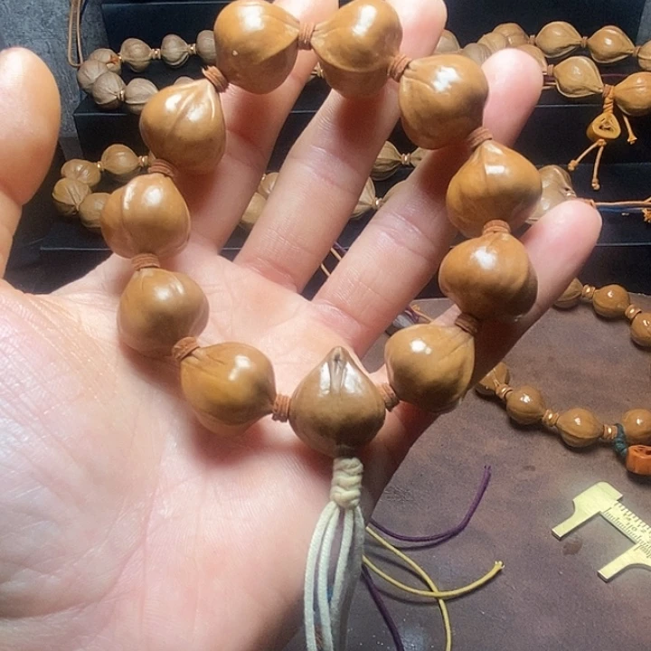 橄榄核手串/手链蒜头19