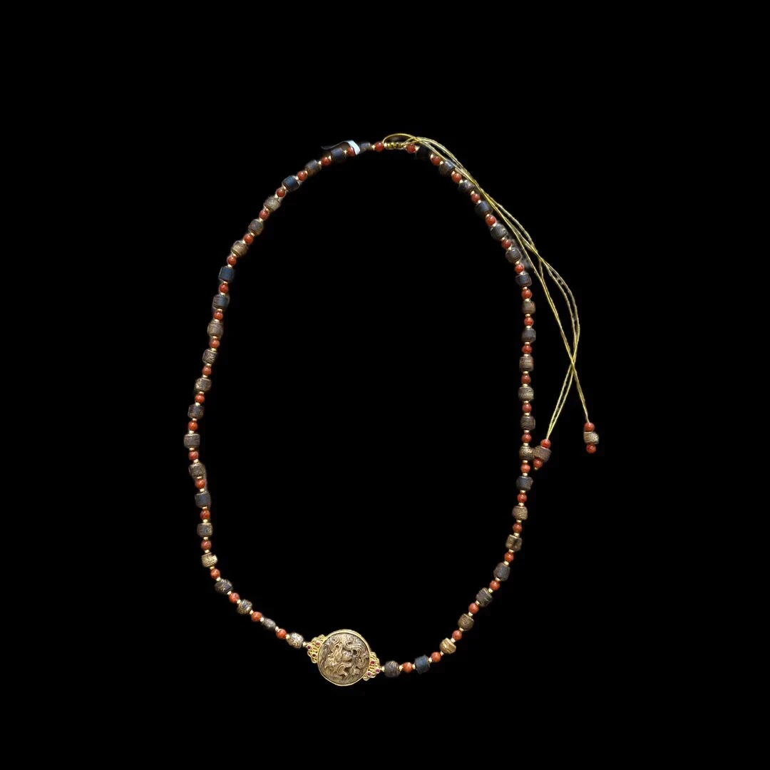 3864-南红项链孤品