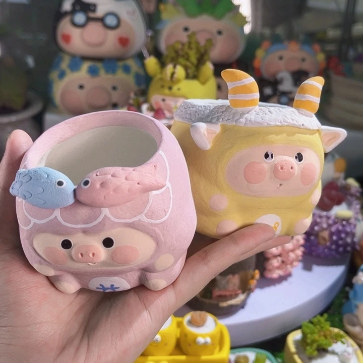 042星座盆手工盆带土包邮