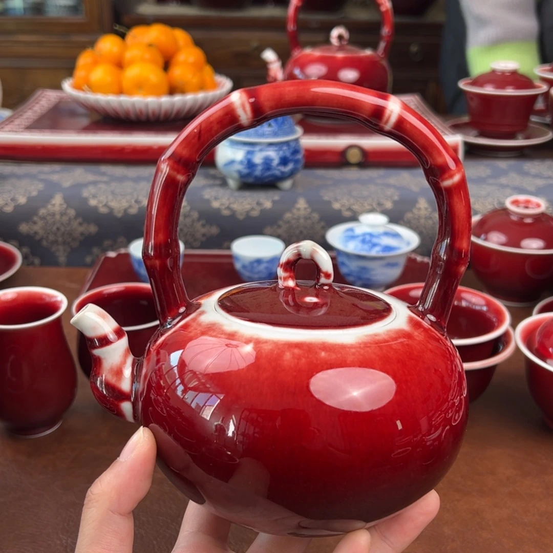 晴***表陶瓷景德镇陶瓷郎红