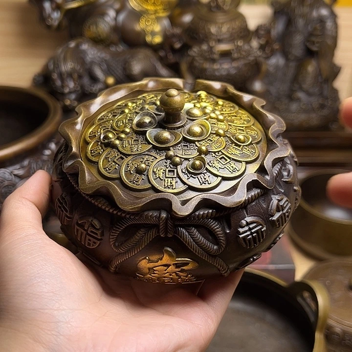 精美铜器，点击下单