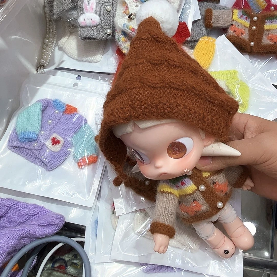 帽子针织帽子福福