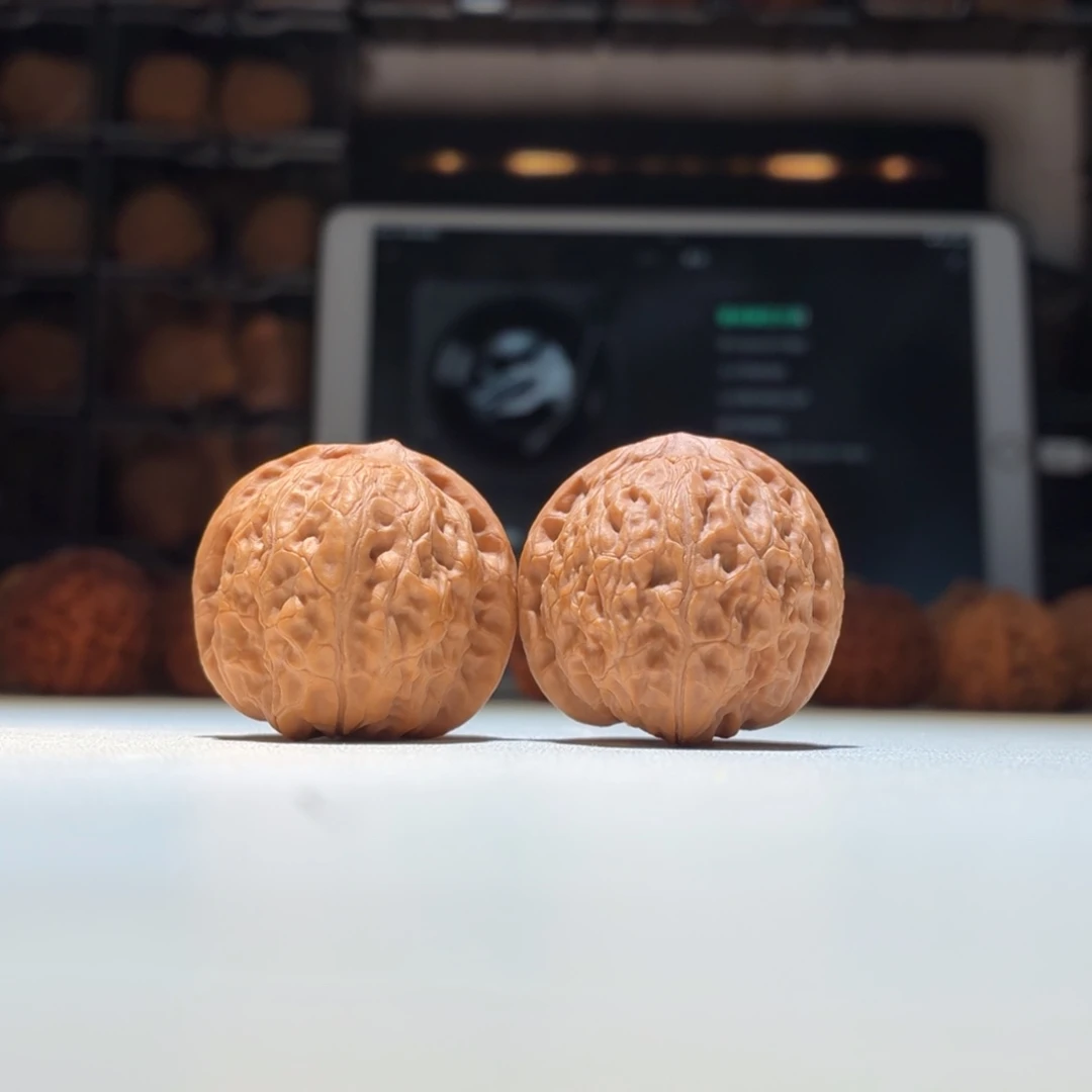 文玩核桃把件乾隆磨盘31