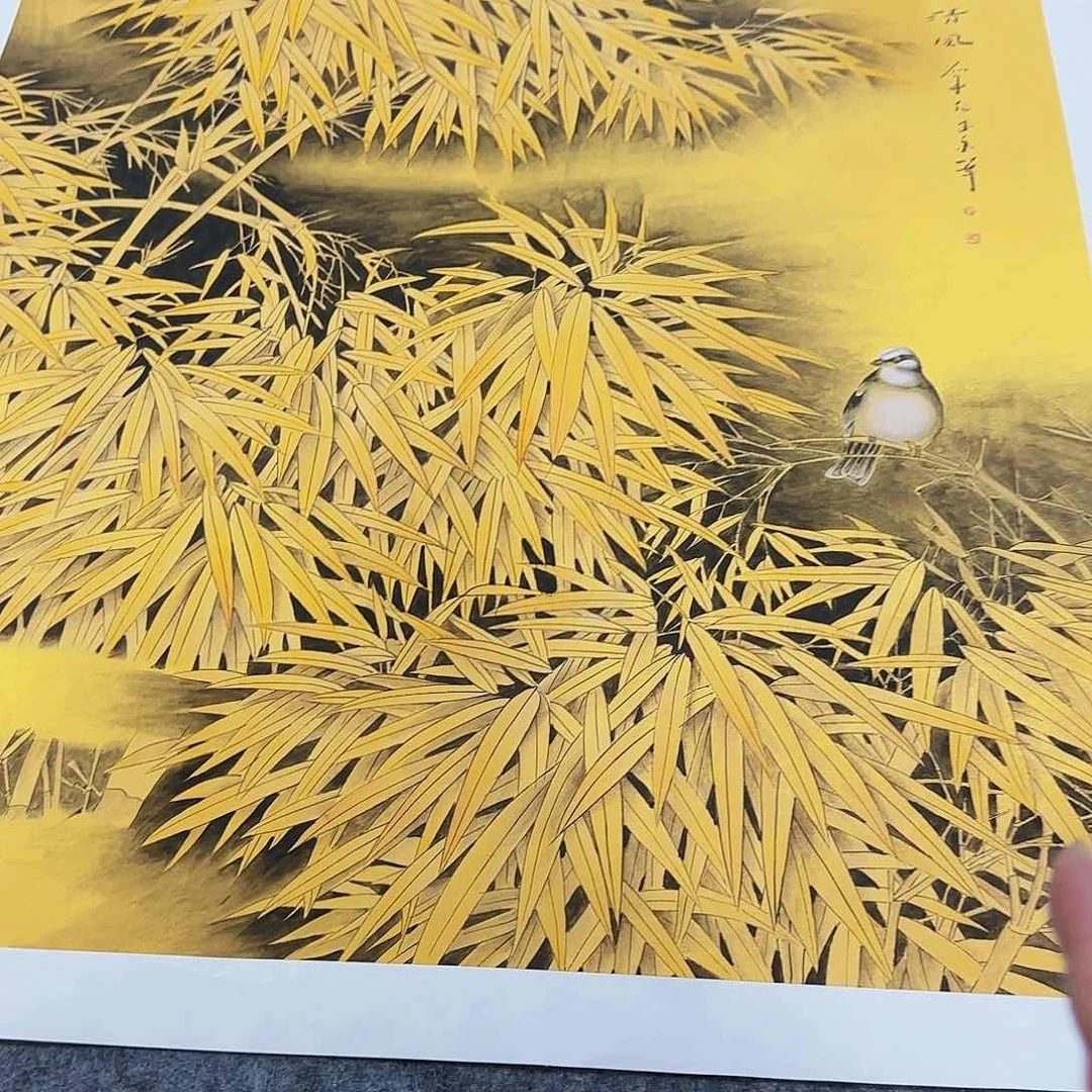国画艺术家的作品