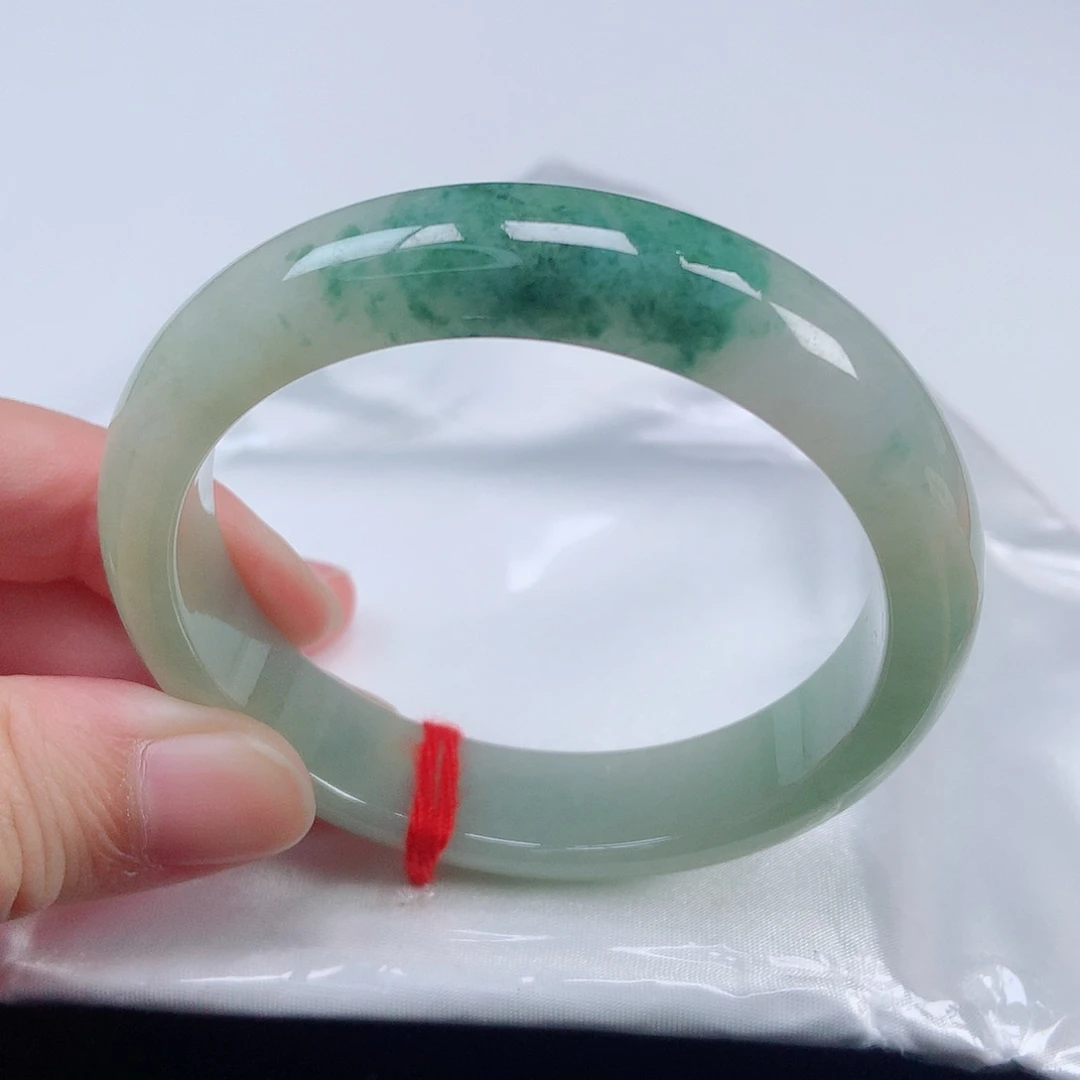 未镶嵌手镯翡翠55正圈
