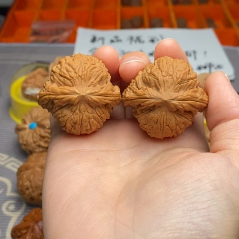 把件文玩核桃40南疆石全品精配
