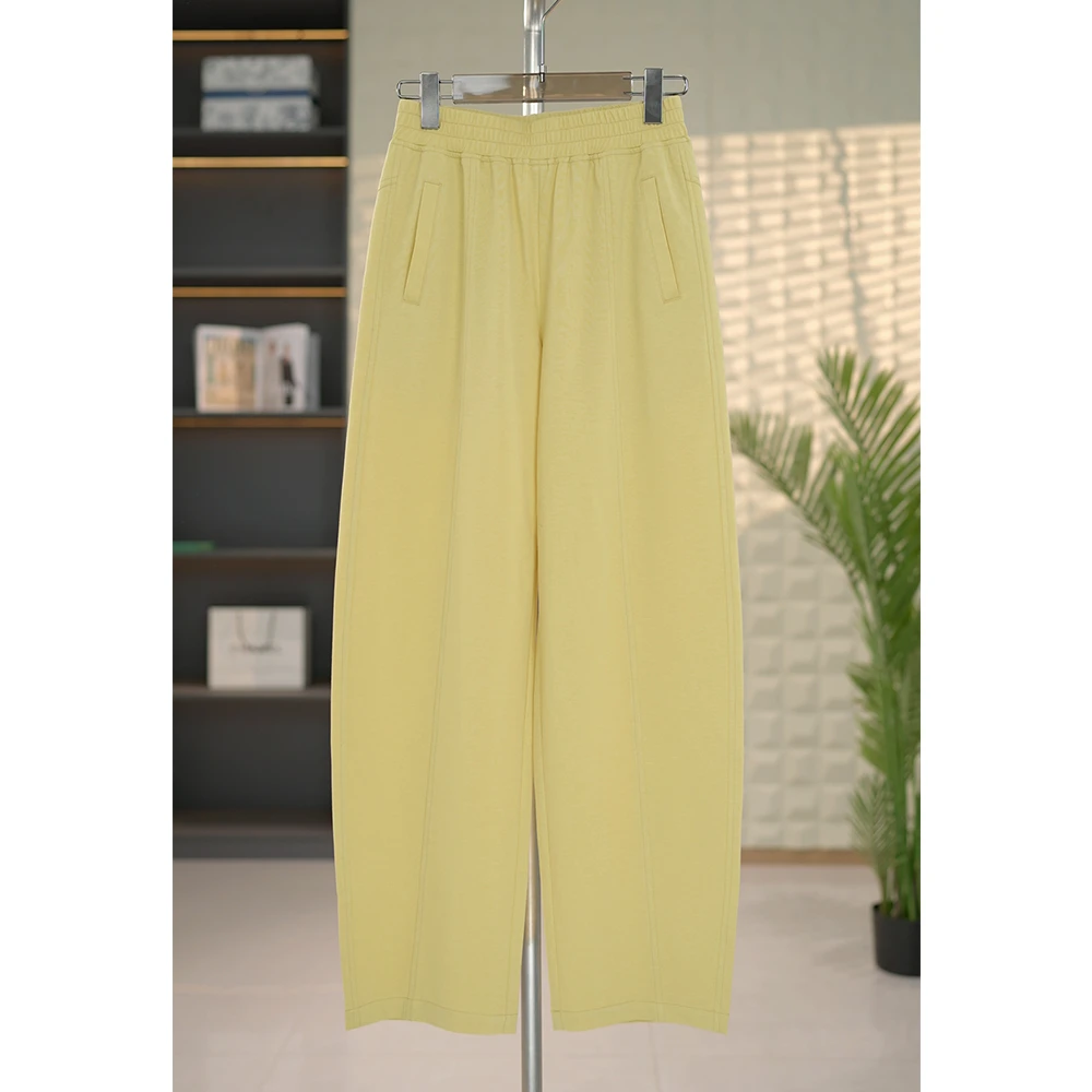 2025夏季新款高腰休闲香蕉裤