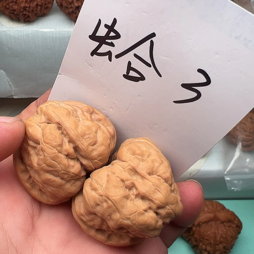 桃核把件蛤蟆头42