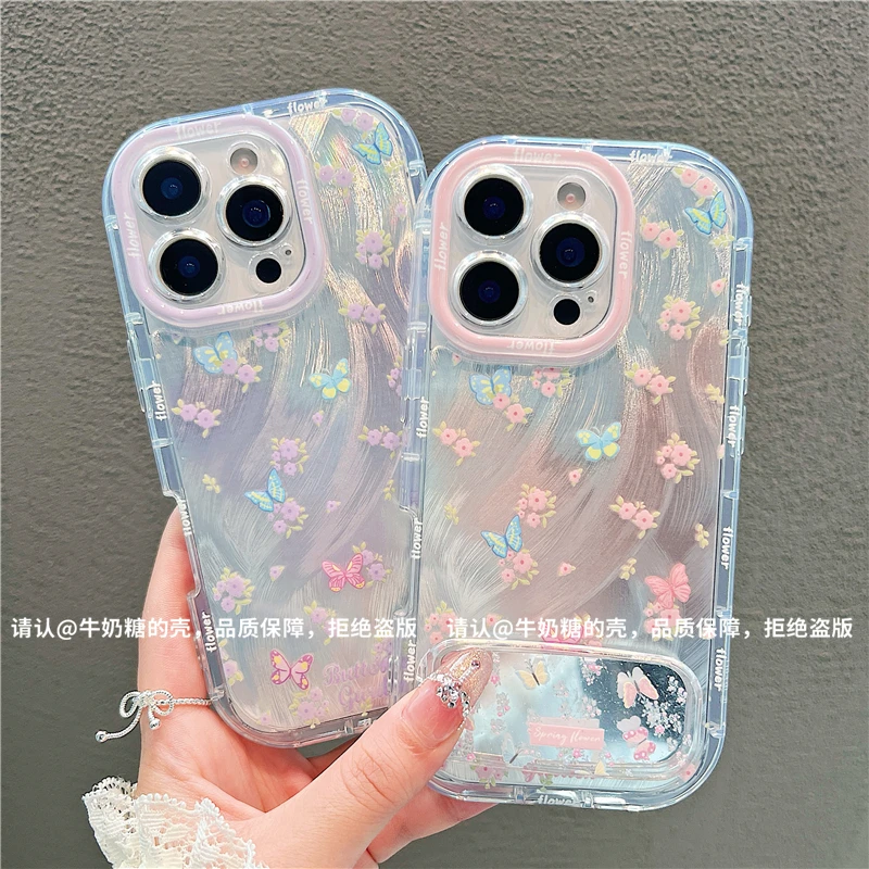 泡芙羽纱适用苹果16/iPhone/华为荣耀/OPPO/VIVO/小米/手机壳爆款