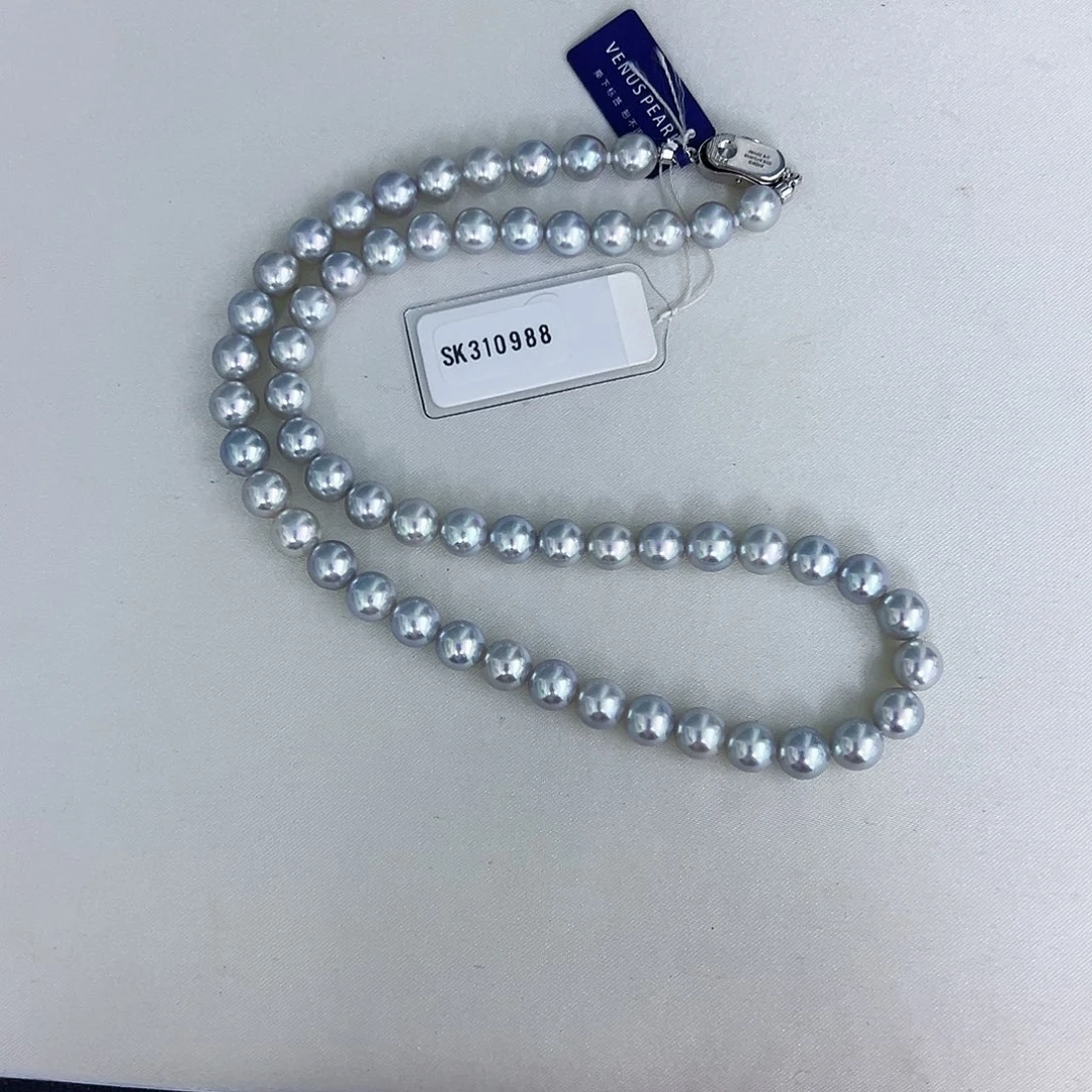 敏***铁未镶嵌颈饰海水珍珠Sk310988
