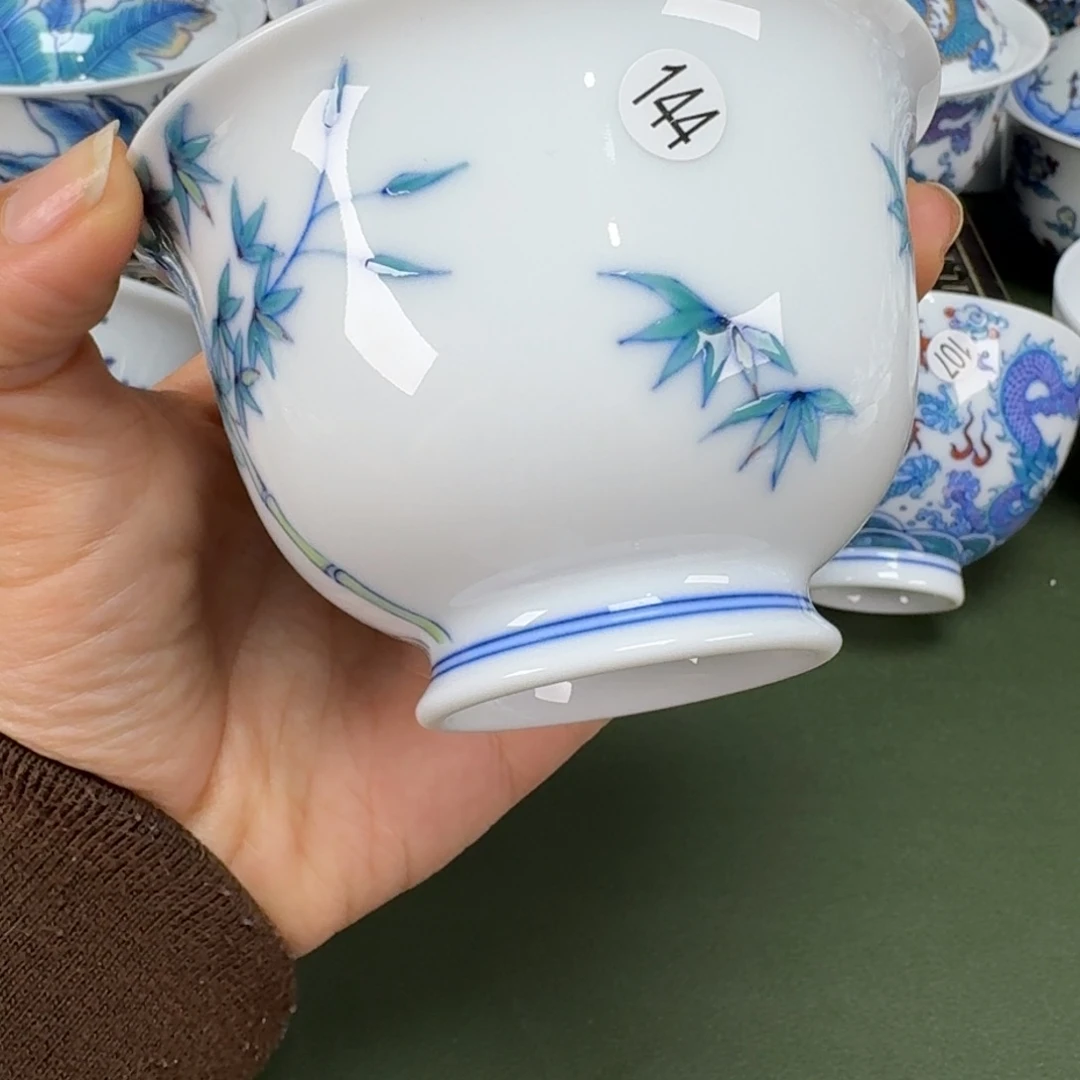 沙沙手工手绘茶具144