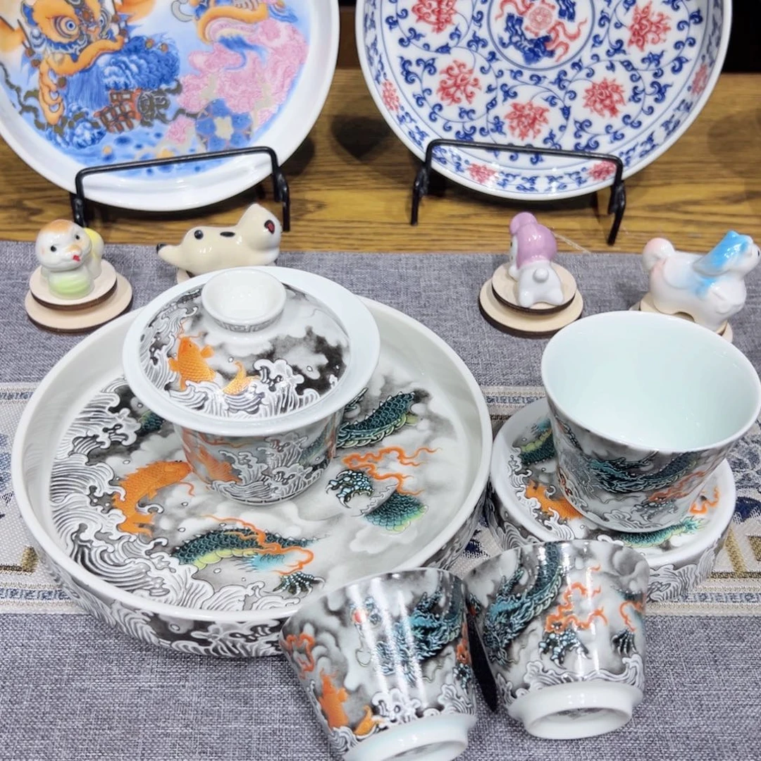 景德镇陶瓷高温茶具