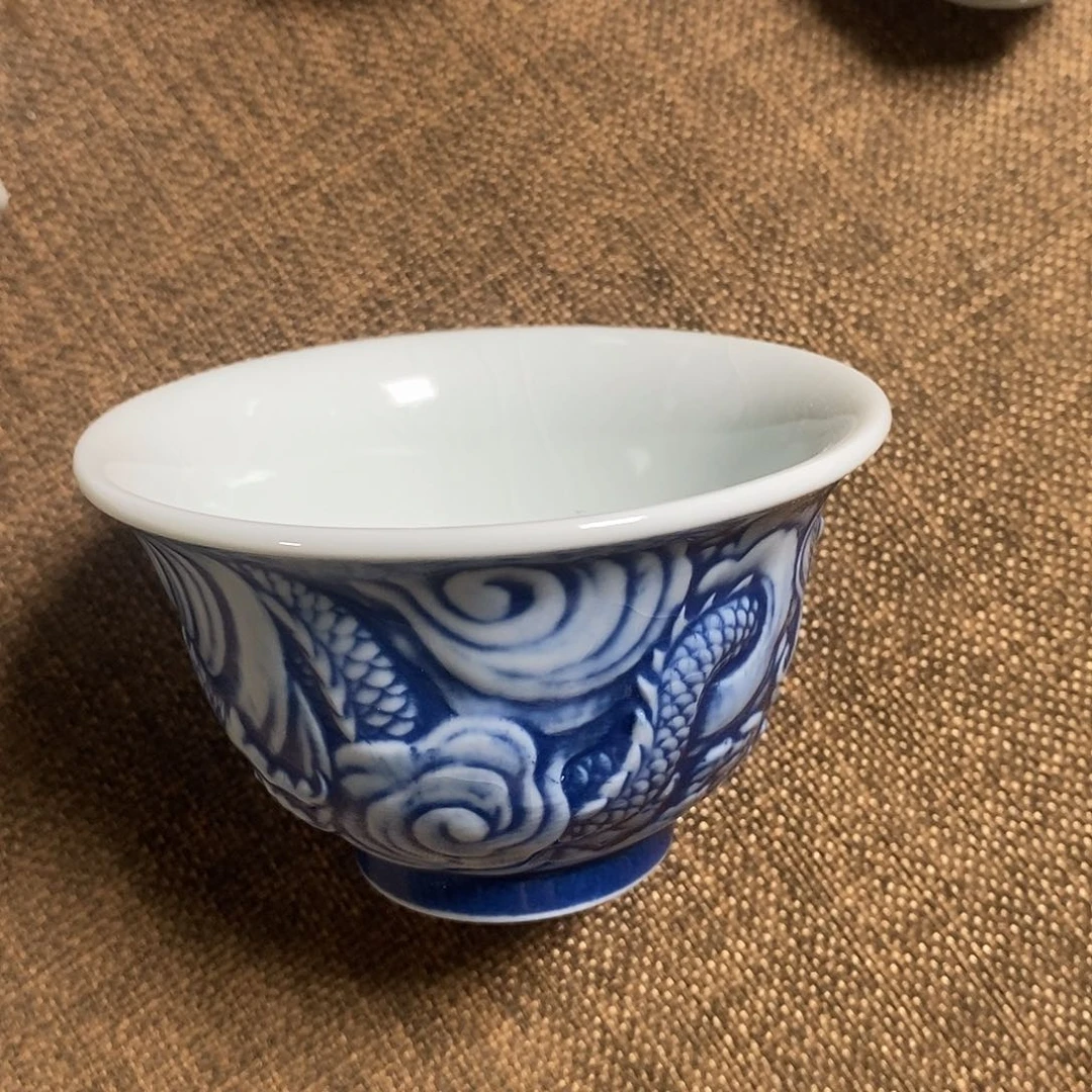 杯景德高温还原陶瓷