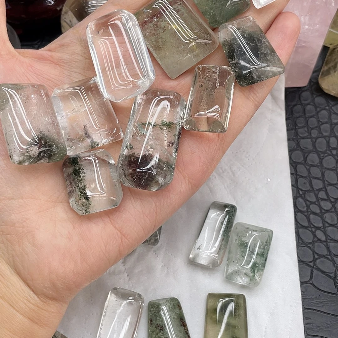 曹***哥水晶未镶嵌珠宝半成品48幽灵水滴