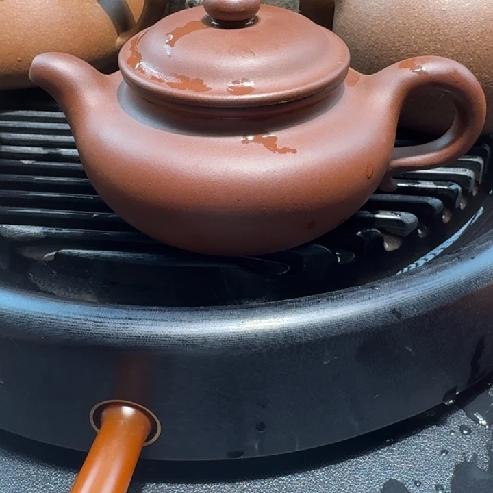 紫砂茶壶底槽清瑕仿古180