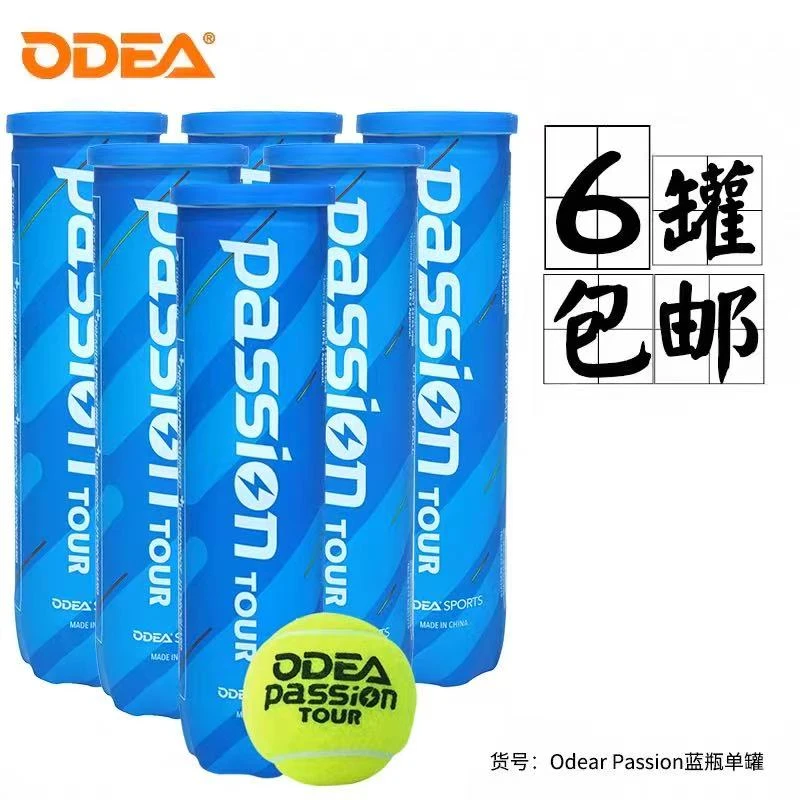 ODEA/欧帝尔网球Passion专业比赛用球成年训练高弹耐磨耐打气压足