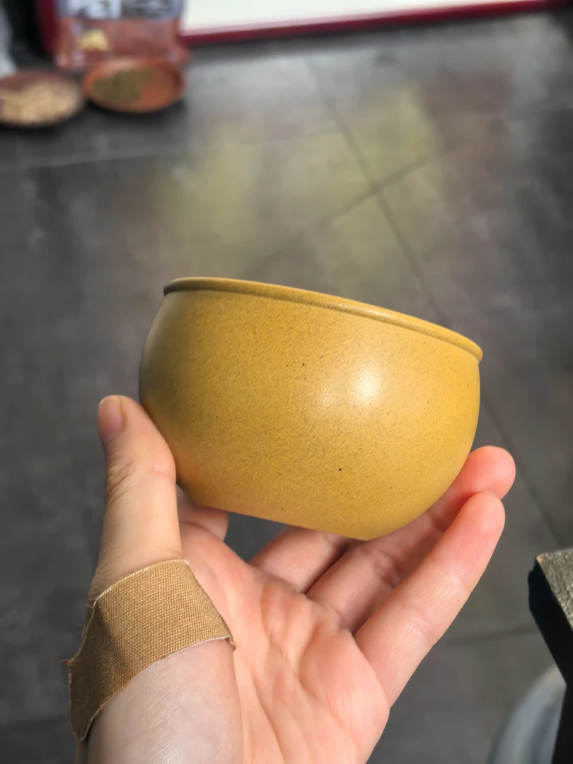 圆融 段泥 宜兴紫砂主人杯
