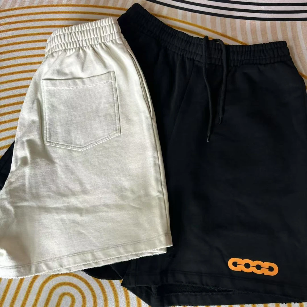 Raymond男女同款短裤时尚夏季简约宽松潮流百搭抽绳fykshop短袖