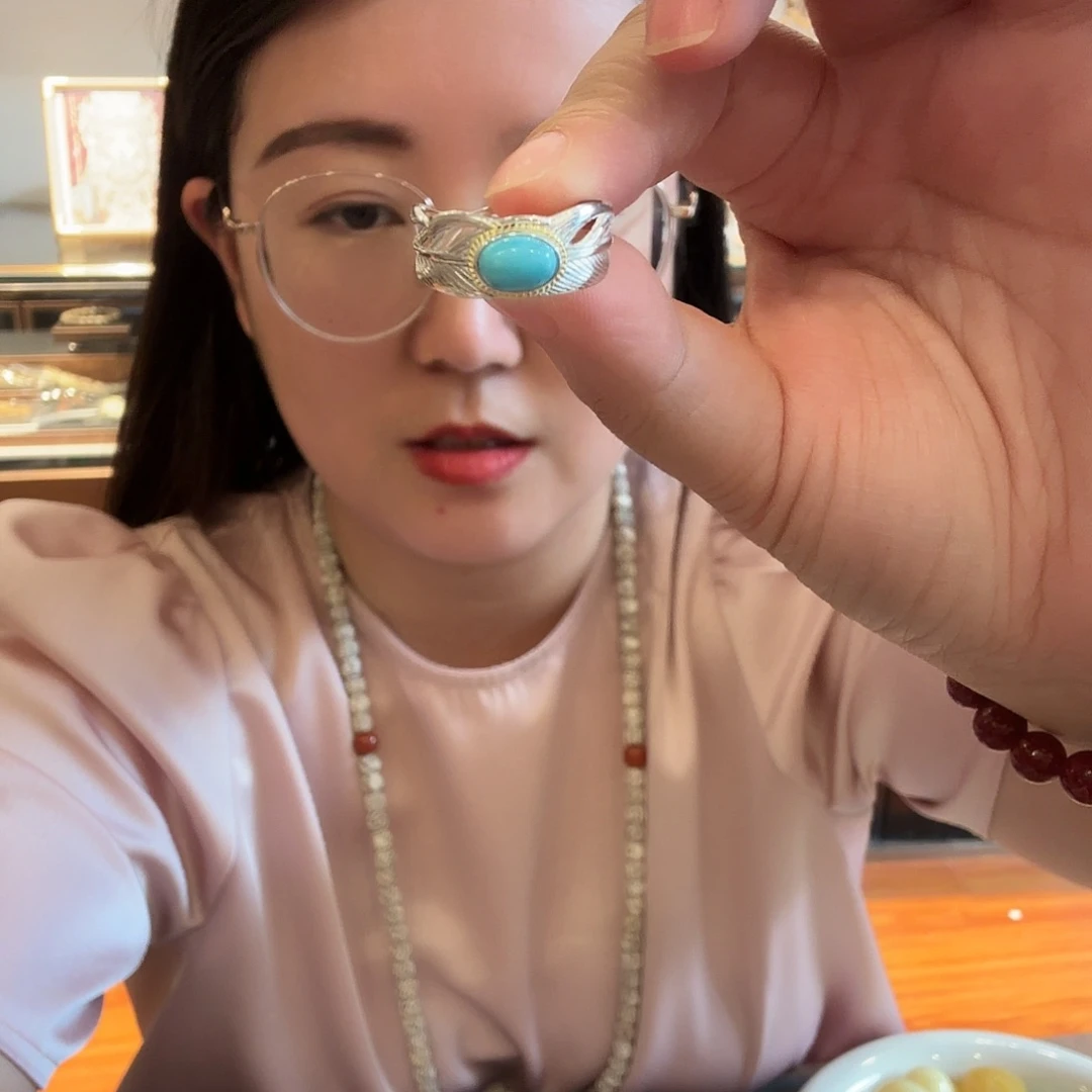猴头核桃吊坠戒指