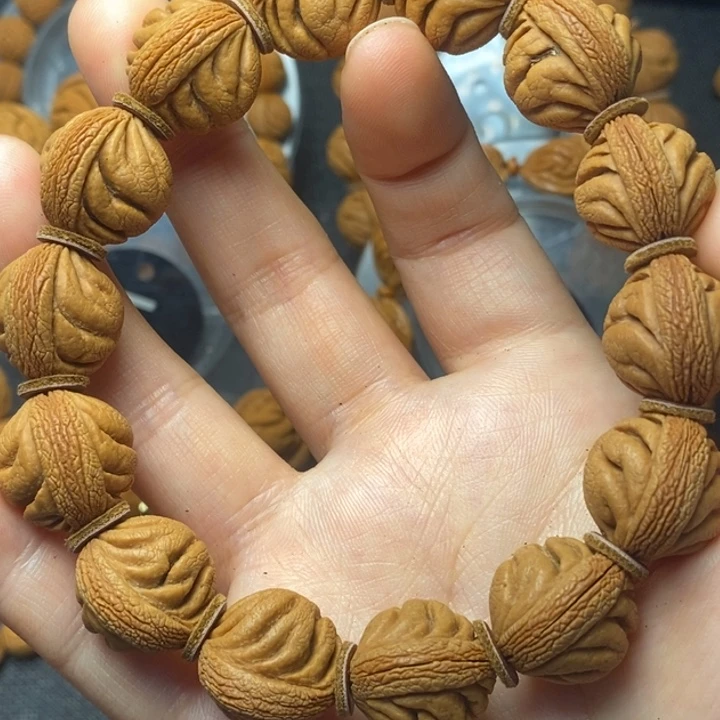 桃核吊坠秦岭山野生桃核