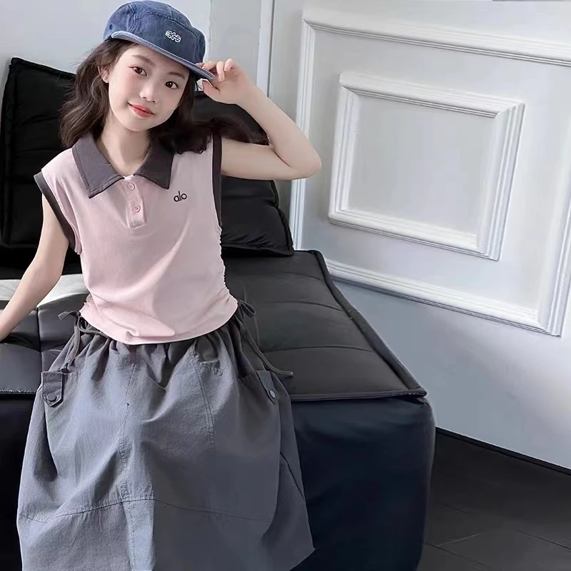 洋气款女童时尚套装1034