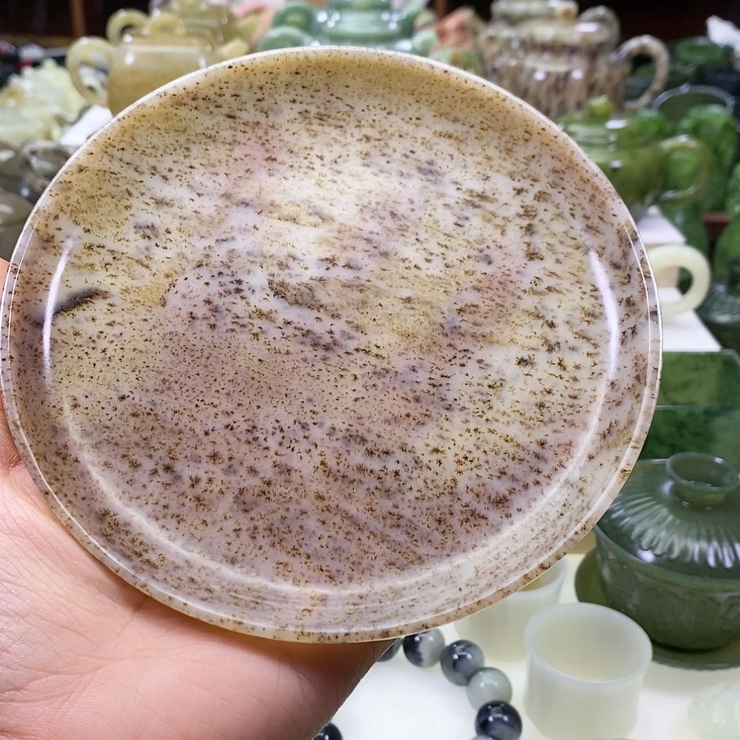 和田玉壶承未镶嵌