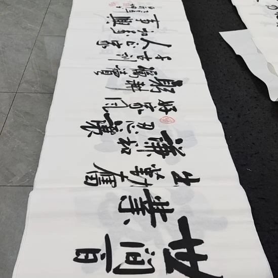 翰墨白武坤老师作品一副