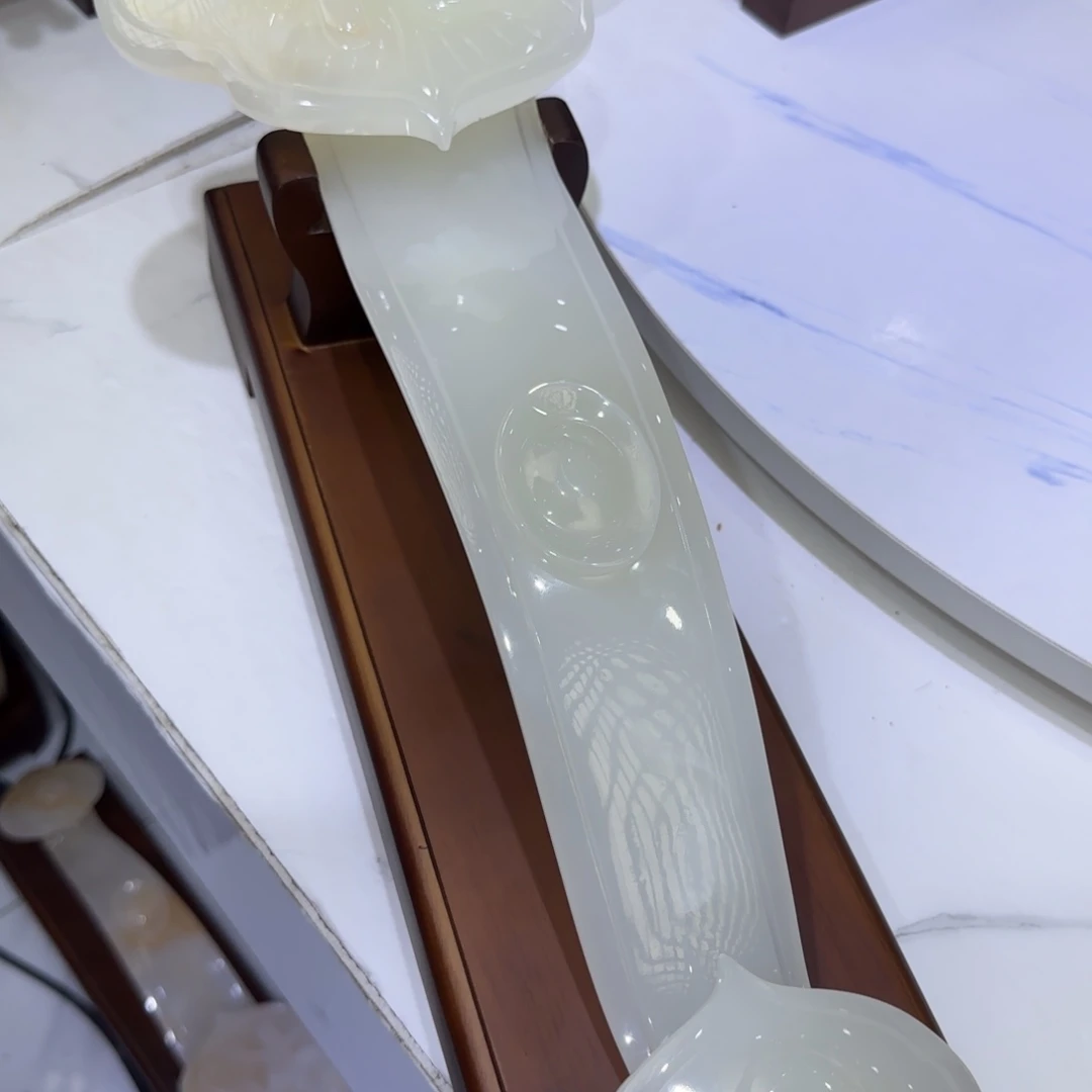 1***6石材50公分如意桌面摆件
