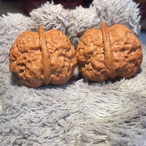 文玩核桃把件独孤蟾带彩39