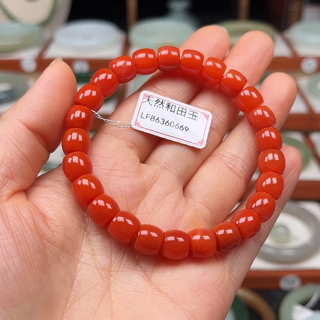 手链未镶嵌南红玛瑙像*