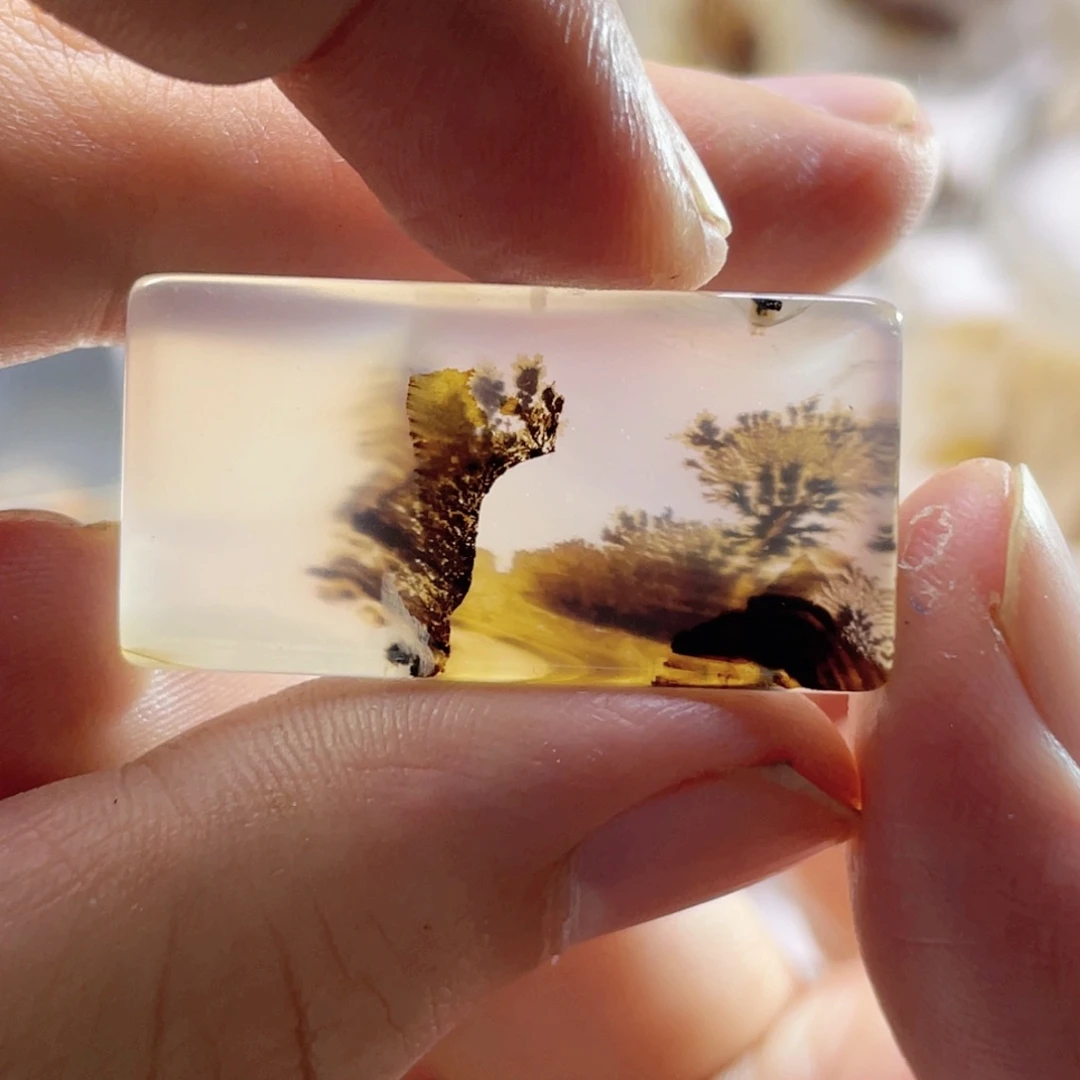 玛瑙/玉髓未镶嵌珠宝奇石