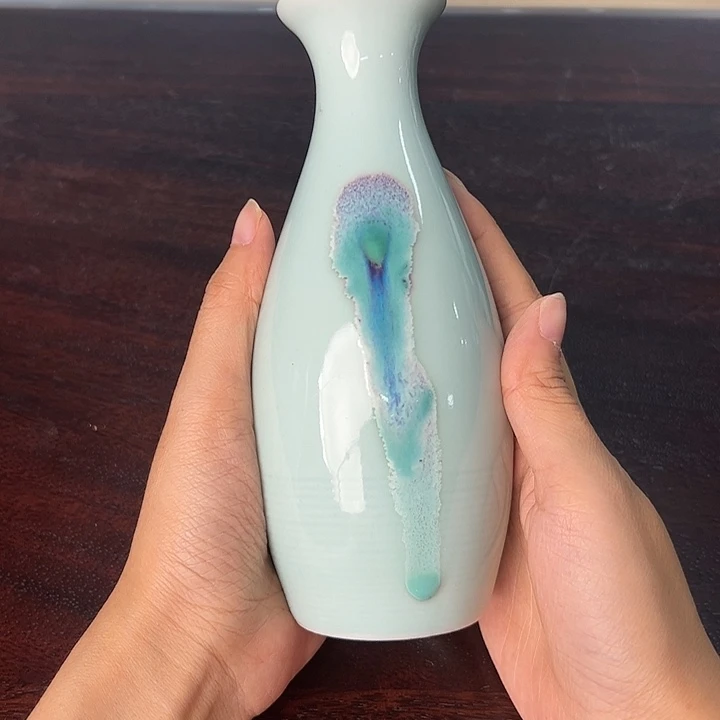 龙泉云间青瓷小米茶器