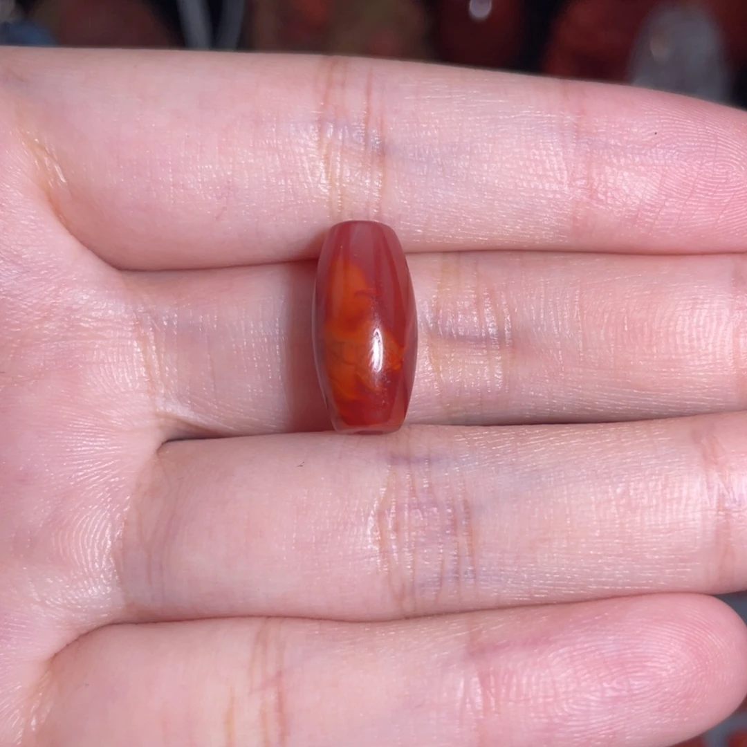 未镶嵌瓦西桶珠8mm+南红玛瑙