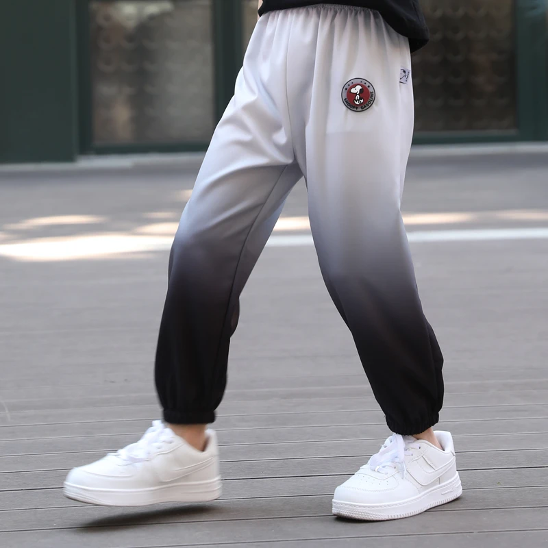 Snoopy/史努比【青青专属】2025夏季渐变色儿童亮灯速干裤YX23