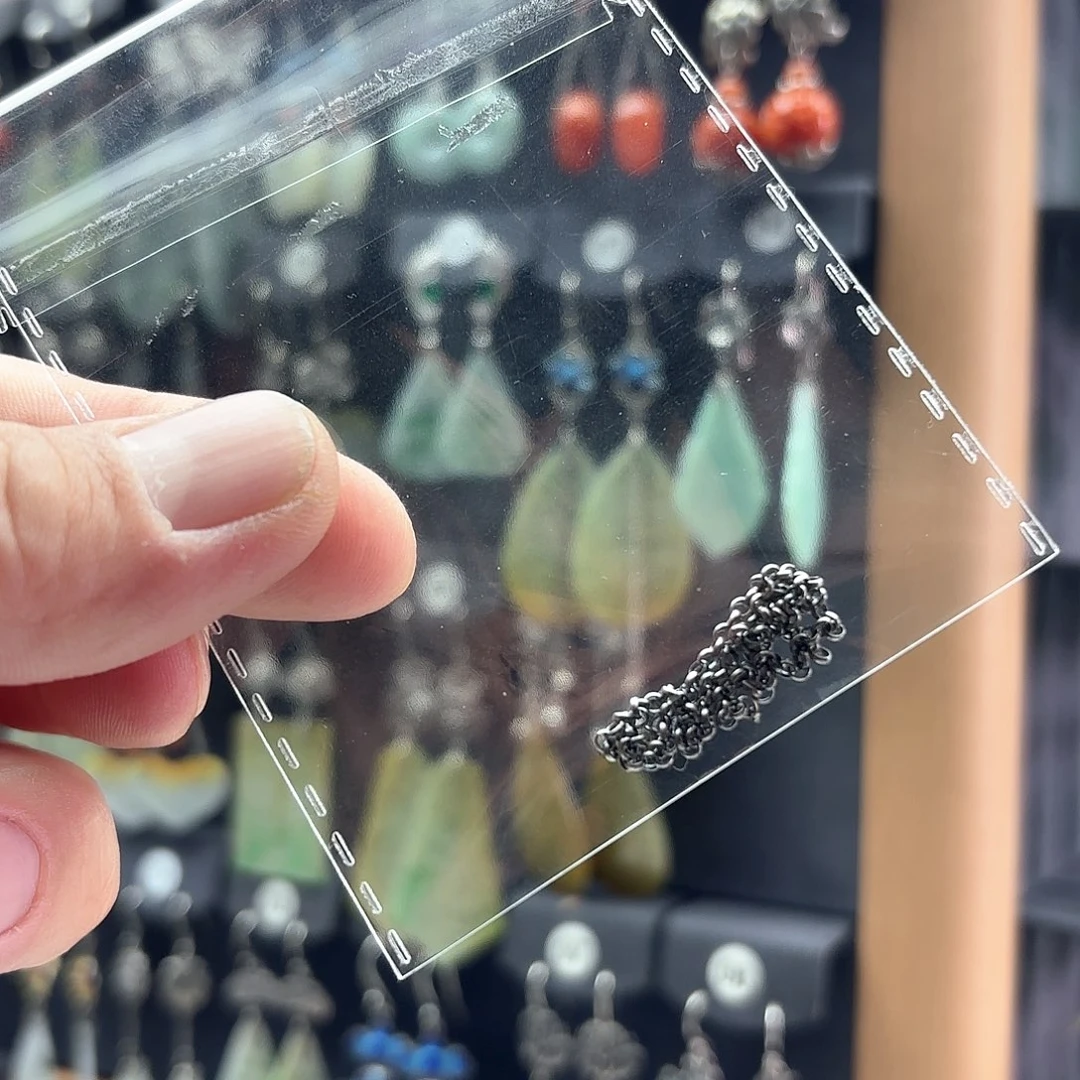 翡翠耳饰银S925镶嵌福**庆