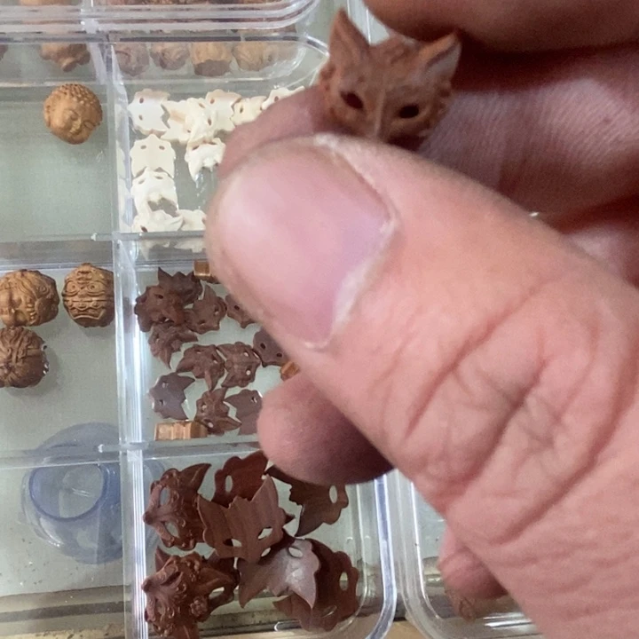 檀香木无事牌印度老山檀香