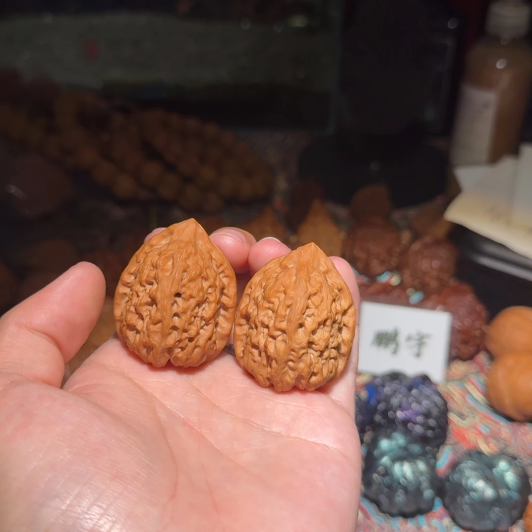 把件核桃1970号37沈阳鸡心文玩核桃