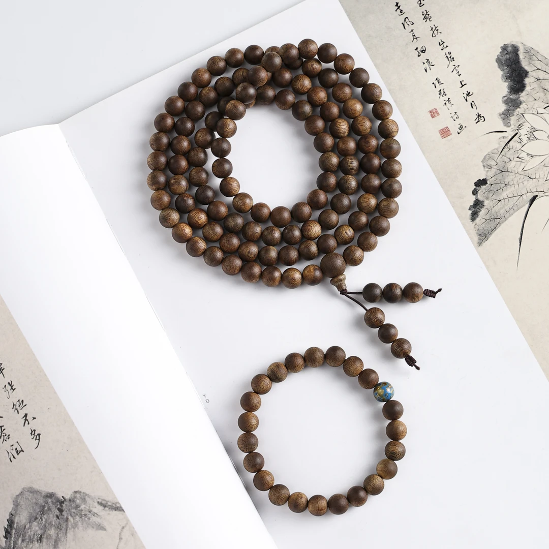 沉香L082越南芽庄白奇0.8多圈+赠白奇单圈