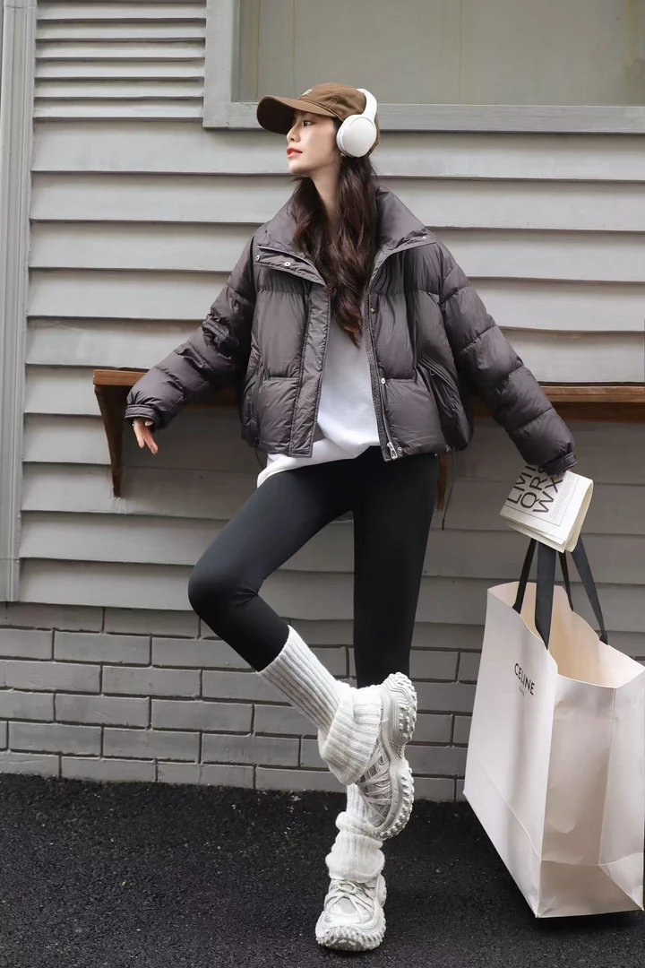 【牛哥严选】加厚宽松时尚百搭厚外套韩版保暖8812