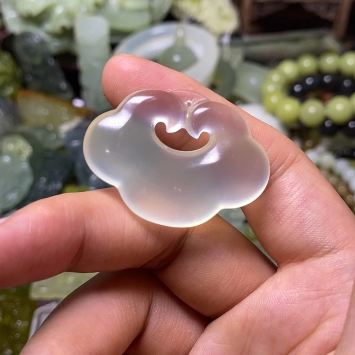 岫玉未镶嵌岫玉挂件