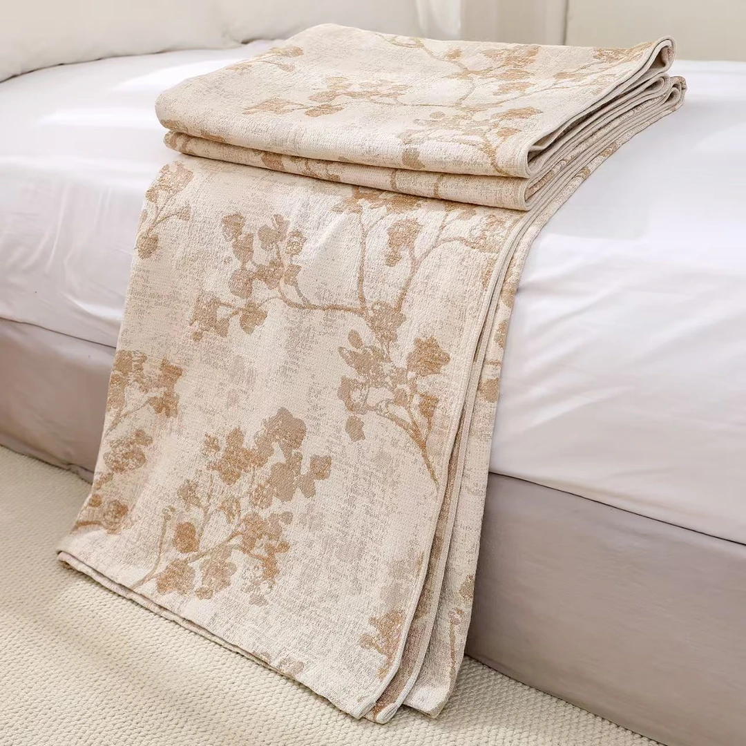 【漫野】高端定制雨露麻舒适透气多功能床盖2.1/2.4可机洗