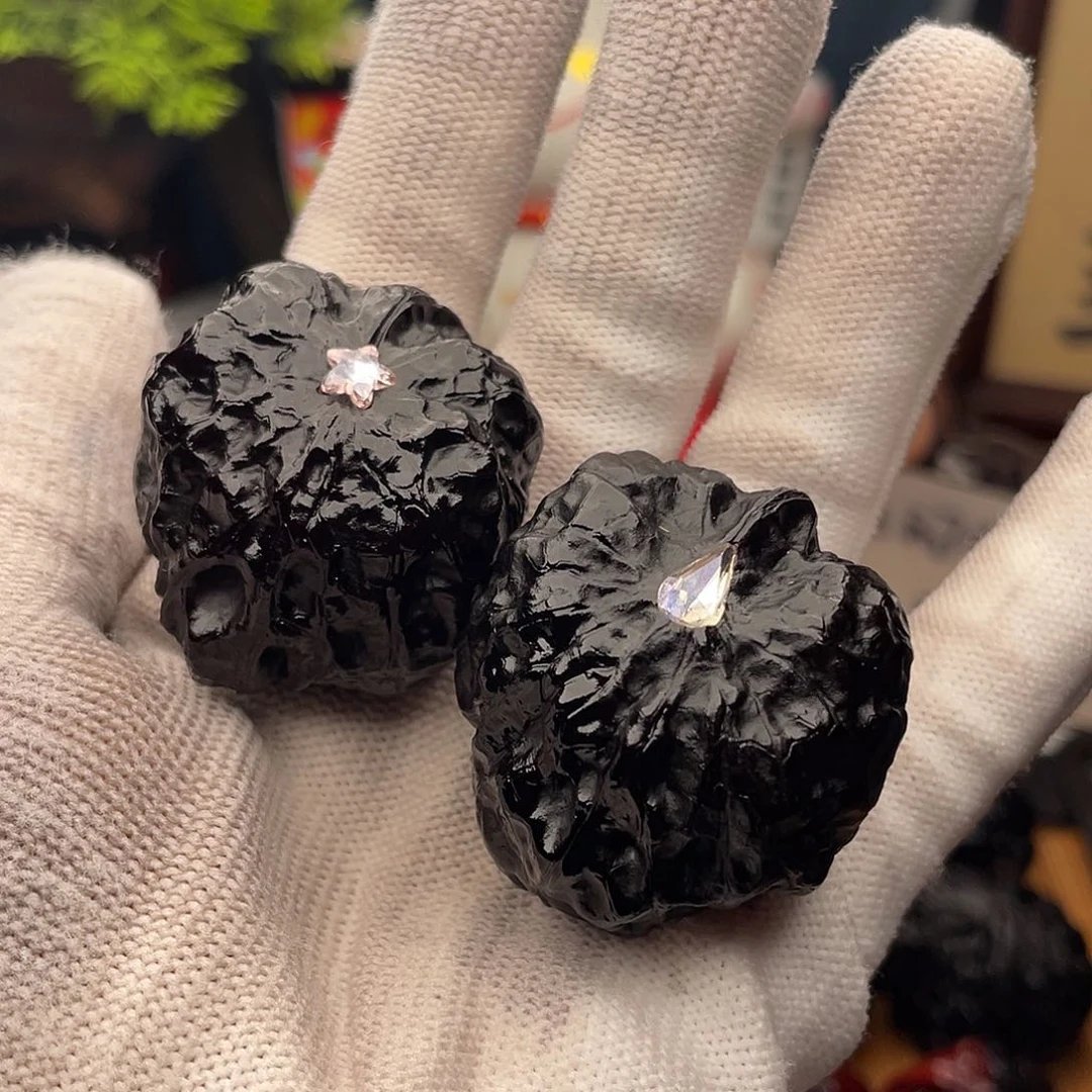 吊坠文玩核桃星月