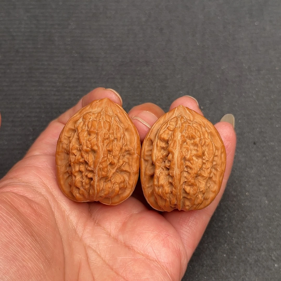 把件桃核33×35×42全品头茬赤龙鸡心XM3456