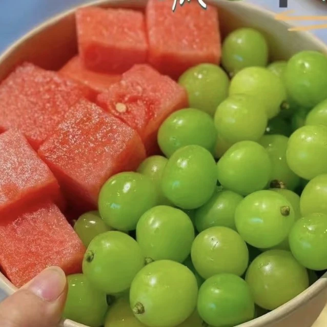 果切鲜果切 西瓜 晴王 双拼约500克