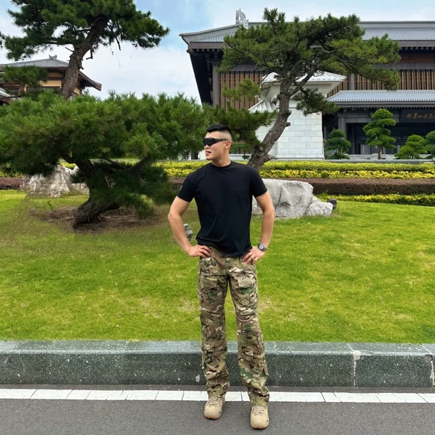 新款G3男美式复古迷彩裤工装裤直筒简约长裤休闲裤透气宽松耐磨