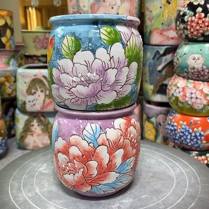 景德镇艺术手绘作品