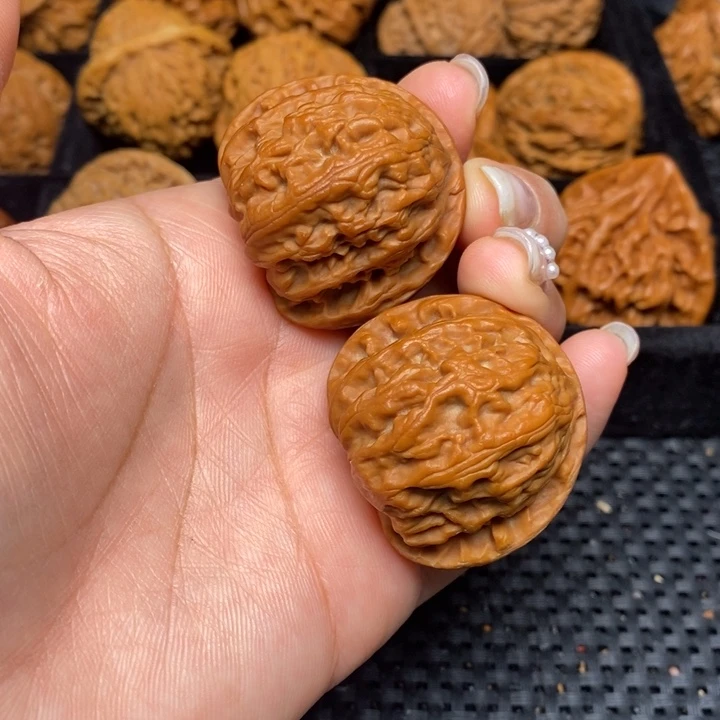 吊坠文玩核桃秦岭野生45